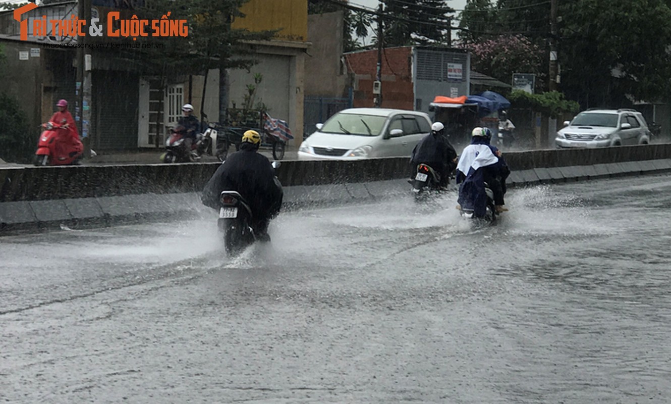 TP.HCM: Mua trai mua ky luc khien nguoi dan 